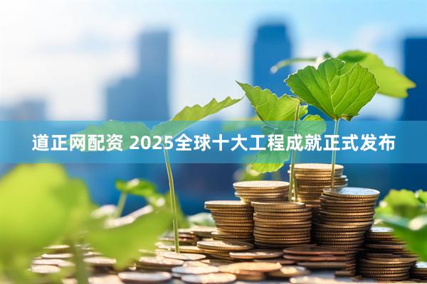 道正网配资 2025全球十大工程成就正式发布
